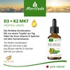 MoriVeda Vitamin D3 + K2 Drops 50 ml, High Dosage,