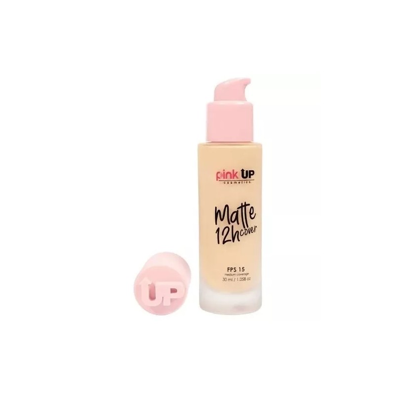 Pink Up Maquillaje Matte Cover Pink Up 12 Horas +