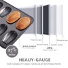 Madeleine Pan, Warp Resistant Shell Shape Madeline Bakeware 12-Cavity Heavy