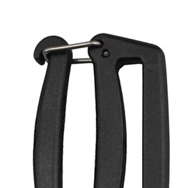 Baoblaze 5pcs Adjustable Buckles Webbing, Plastic Buckle for Webbing, Buckle for Webbing, Bridge Buckle, Clamp Buckle for Backpack, Suitcase, Luggage, Strap, Backpack, Repair Tools, Rectangle 3pcs