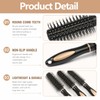 3pcs Round Hair Brush Women Blow Dry, Round Brushes for