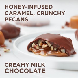 WHITMAN'S Honey Pecan Crowns Chocolate Candy Gift Box, 8 oz.