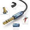 MillSO 6.35mm 3.5mm Converter Cable Male to Male Audio Converter