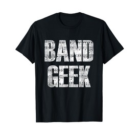 Band Geek Sheet Music - Marching & Concert Band T-Shirt