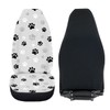 Car Seat Cover Dog Paw Print Front for Cars, Easy