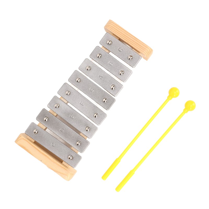 8 Notes Xylophone Educational Children Toddler Kid 8 Keys Xylophone