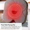 Egg Frying Pan Heat Sensitive Silicone Aluminium Pancake Frying Pan