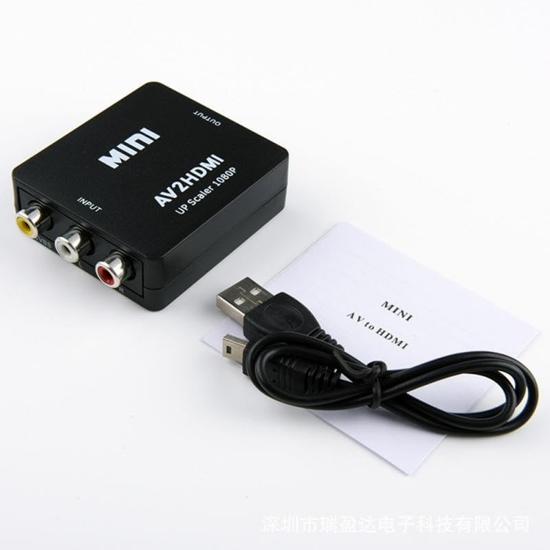 FANTIA RCA to HDMI, AV to HDMI Converter, 1080P 4k