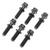 6PCS Bike Stem Bolts Titanium Alloy M5x20mm Bike Handlebar Stem