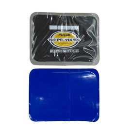 PREMA PR-114 Radial Tire Patches - Passenger Tire and Truck Tire Repair Patches - 5-1/4 x 3-1/4 inch Vulcanizing Tire Patches - 10 Per Box