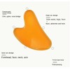 Generic Premium Guasha Massage Scraper Tool (Orange Heart Plate)