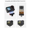Magnetic Adapter Mount Compatible for DJI Osmo Action 5pro/4/3/2 Camera,