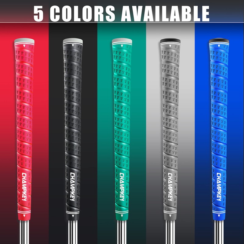CHAMPKEY WRAP-Y Rubber Golf Grips 13 Pack Come with All