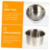 STOBOK 3pcs Wax Melting Pot Soap Heater for Projects and