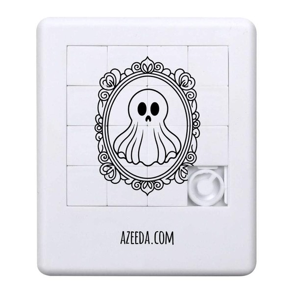 Azeeda 'Halloween Ghostly Frame' Sliding Puzzle (PZ00032970)