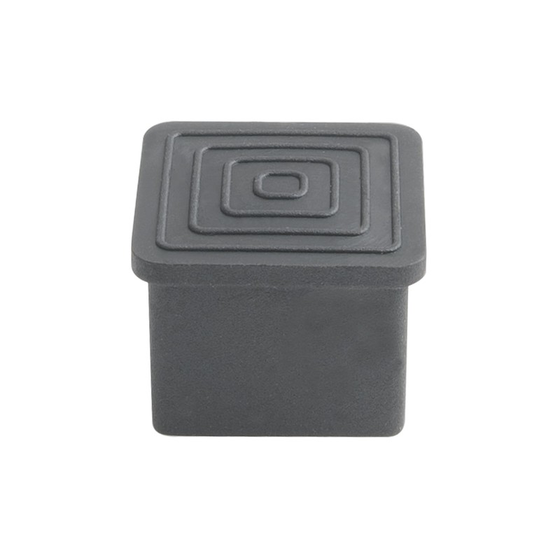 16Pcs 1"x1" Square Rubber Furniture Leg Caps Chair Cover Foot