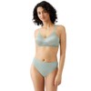 Wacoal Women's Back Appeal Unlined Mid Coverage Wire Free Bra,