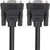 DTECH DB9 Female to DB9 Female 5ft RS232 Serial Cable