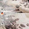 Fabric Tablecloth Washable Table Linen Tablecloth Cotton Polyester Cacao 160