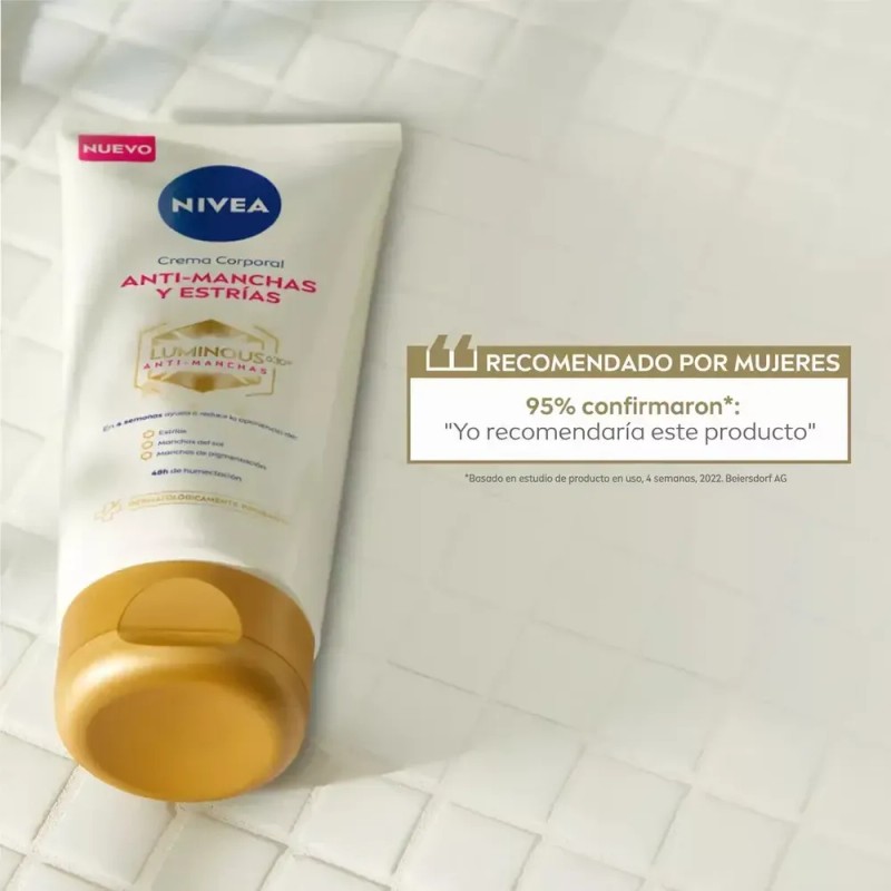 Crema Corporal Anti-manchas Y Estrías Luminous 200ml Nivea