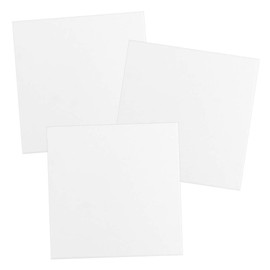 Canvas on Stretcher Frame, 280 g/m², White, Ideal for Painting with Acrylic Paints