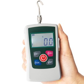 Beslands Digital Force Gauge AMF-500 Push and Pull Tester Pressure Thrust Meter Portable Measurement Units N kg lb Oz