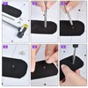 smatime Pointed Punk Rivets Metal Killer Rivets Cone Spikes Studs
