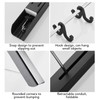Retractable Clothes Hanger Rack Foldable Wall Mounted Aluminium Folding Clothes