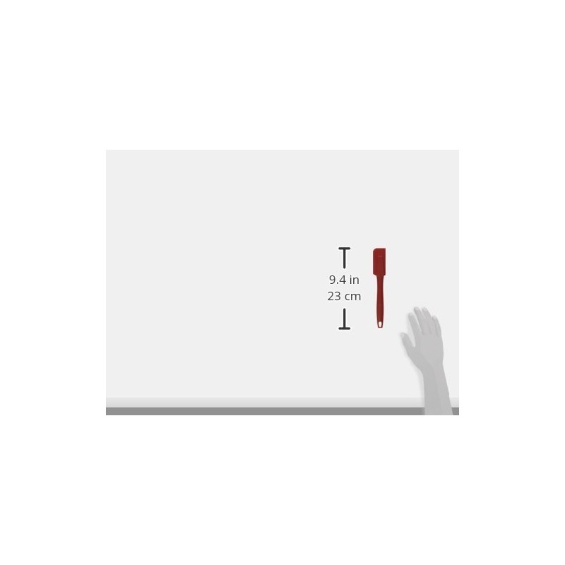 Kaiser Kaiserflex 686004 Pot and Dough Scraper Small Red 22.5