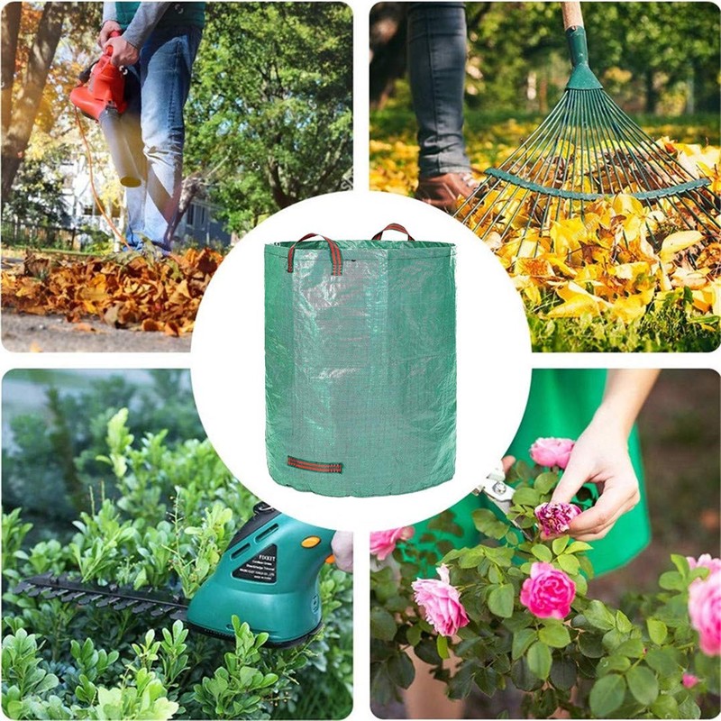 Garden Bags,Reuseable Yard Leaf Bag 72 Gallon Heavy duty Gardening