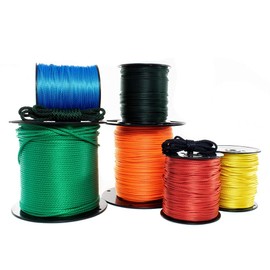 Golberg Solid Braid Nylon Rope - (Navy Blue, 5/16 Inch x 25 Feet)