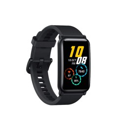 HONOR Watch ES Smartwatch (42mm AMOLED-Display, Herzfrequenzmessung, 50 m wasserdicht, SpO2) Schwarz