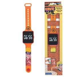 Lexibook, Naruto, Digital watch, 12-hour or 24-hour time display, Orange, DMW060NA