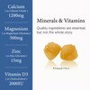Calcium 1200 mg with Vitamin D3 Gummies, Calcium Citrate Supplements