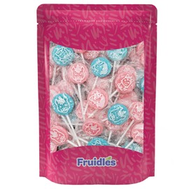 Fruidles Unicorn Tattoo Lollipop Suckers Candy, Great for Goody Party Bag Fillers, Individually Wrapped (1 Pound)