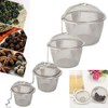 4 Size Stainless Steel Tea Strainer Infuser Tea ball Locking
