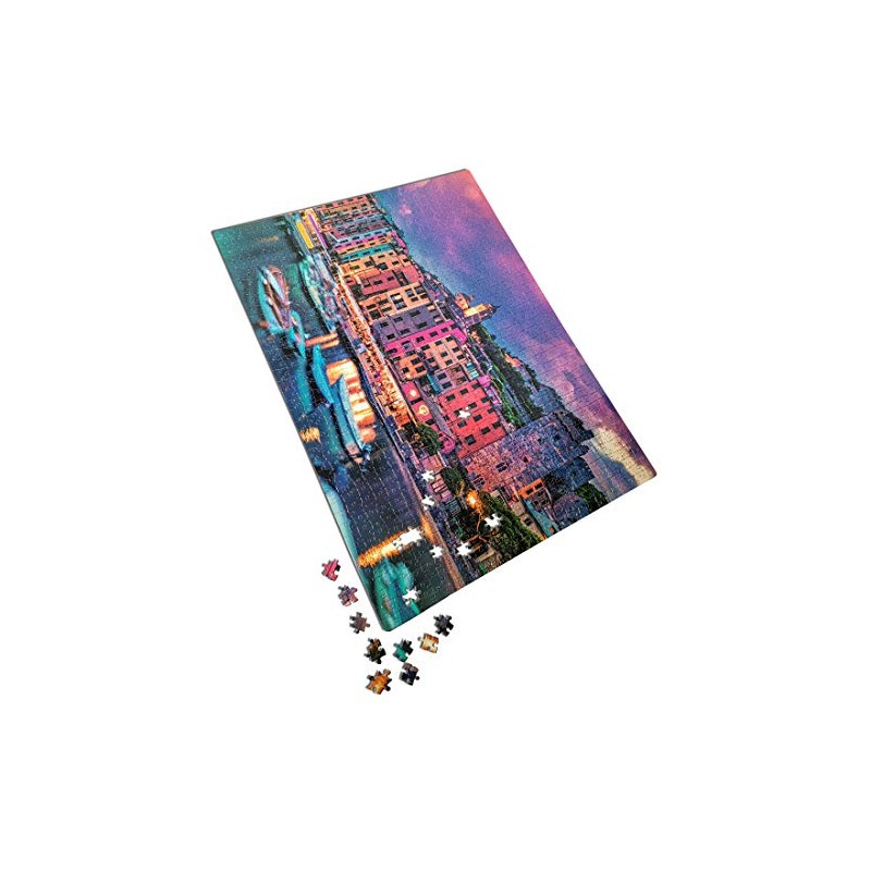 FLINK Rompecabezas Italia Muelle Portovenere 1000 Piezas 68.5 cm x