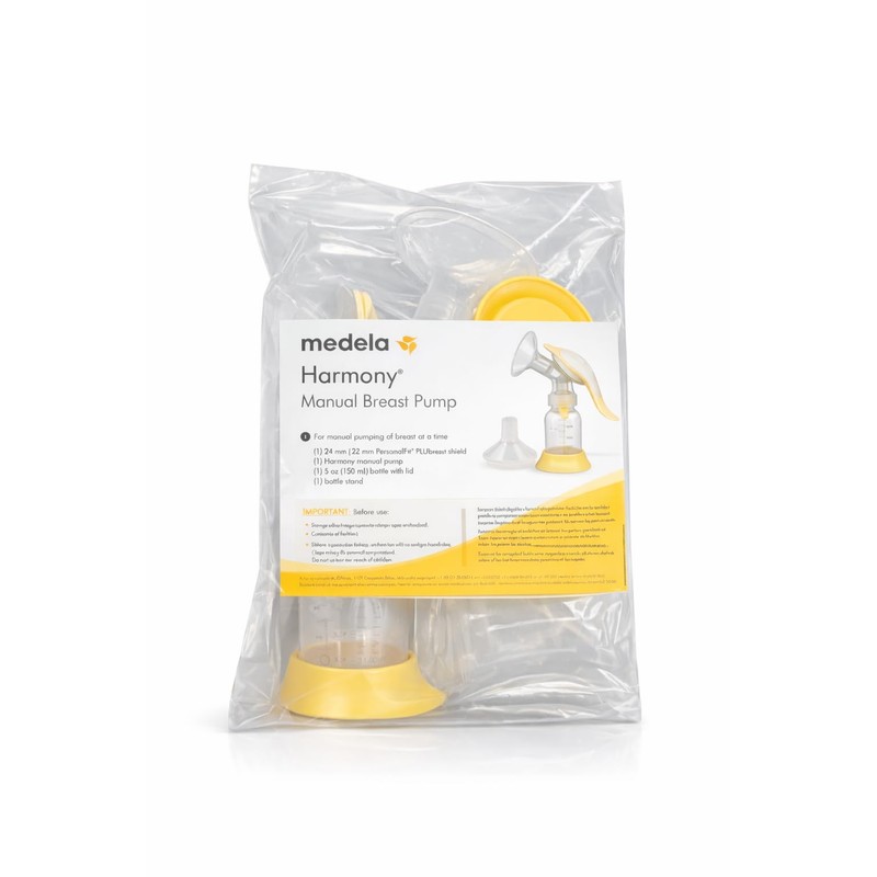 Medela Extractor de Leche Manual Harmony Sacaleches Manual Tiraleche Contiene
