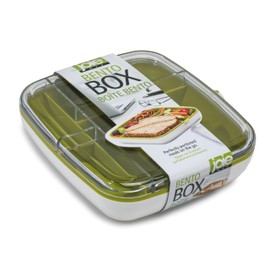 Joie Bento Box, Lunch Storage, Easy Meal on the Go, Colors May Vary