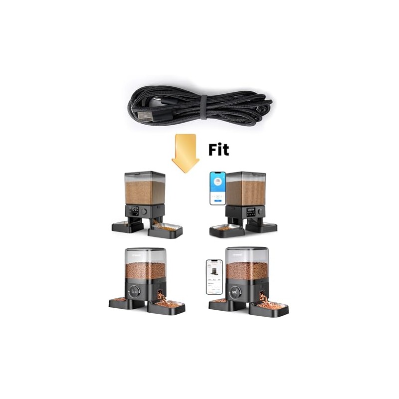 oneisall Type-C Cable for oneisall 5L Automatic Cat Feeder for