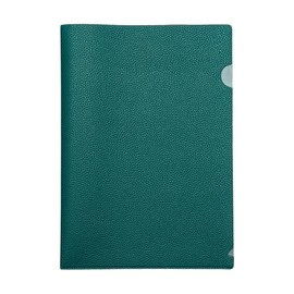 Luxury Clear File Folder Leather A4 Leather Document File Leather File Case [tokyo23:59] Embossed Leather Water-Resistant 丨 New Life 丨 Design Stationery 丨 Interior Goods 丨 Business Meeting 丨 Job