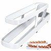 Automatic Rolling Egg Storage Box – Refrigerator Egg Organizer Rack