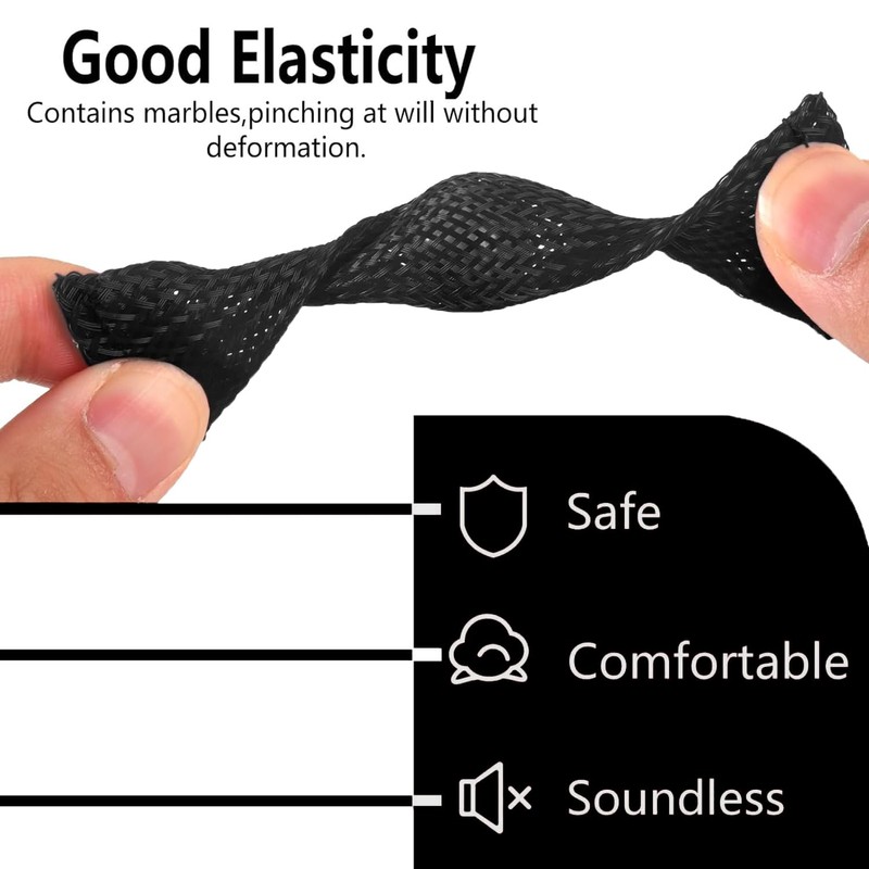 JINJUMEI Bicycle Chain Decompression Flippy Chain Toy Set, Stress Relief,