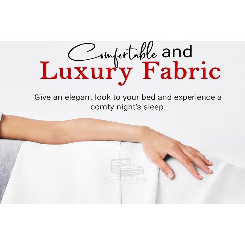 Queen Sleeper Sofa Bed Sheet Set - 400 Thread Count