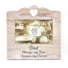The Leonardo Collection 6" x 4" Shabby Chic Sentiment Wooden