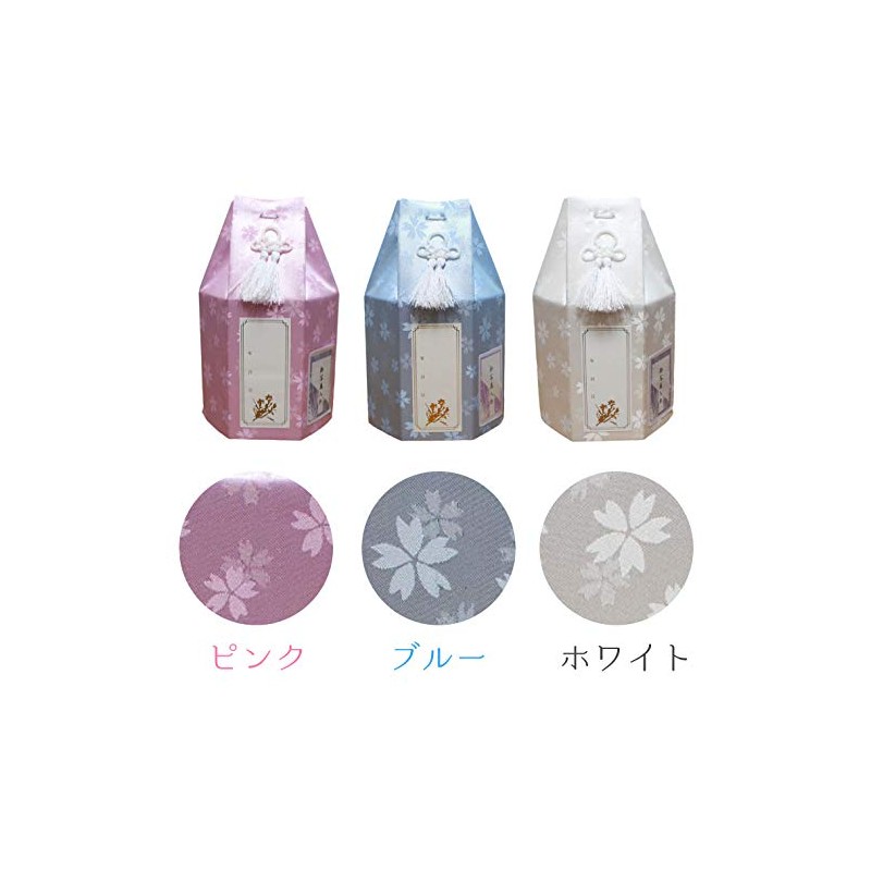 Bone Bag Cover Sakura Sakura Flower Hexagonal Urn Cover with