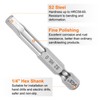 HARFINGTON 2pcs Hex Head Wrench Drill Bit 5mm (H5) Metric