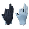 Shimano GL-006V Sensitive Gloves, 3-Piece Cut, Blue Gray, L