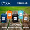 ecox Outdoors parachute Hammock Single with 2 Tree Straps, Portable