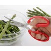 Shimomura 40840 Kitchen Scissors for Preparing Curved Kitchen Scissors Made